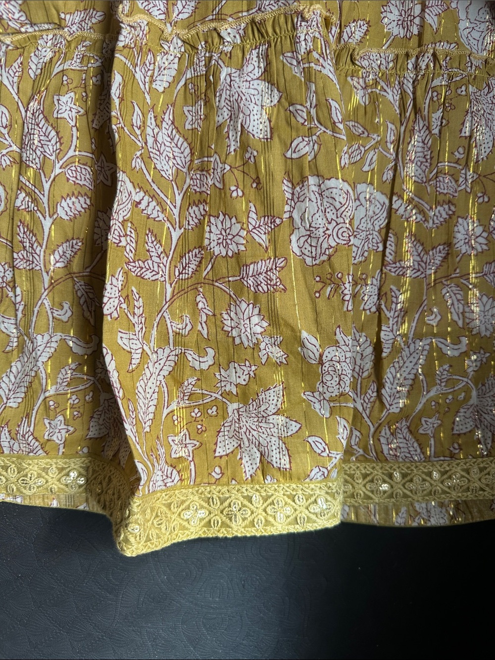 Clara The Label long sleeve marigold dress sz. XS NWT - Picture 3 of 3